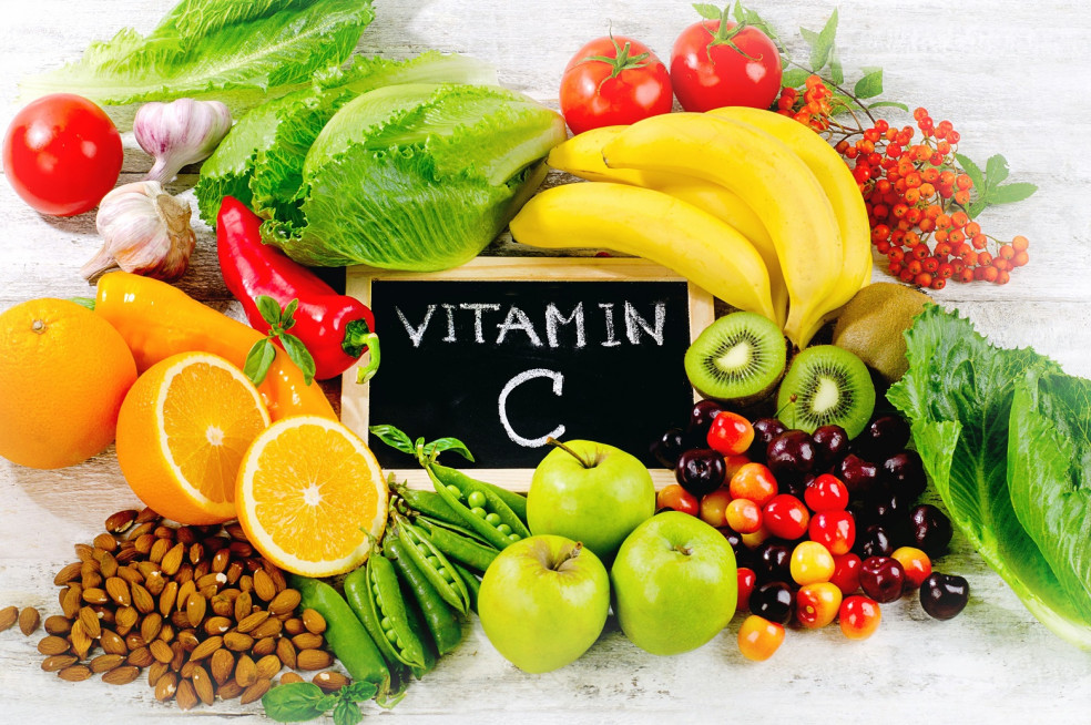 vitamín C v potravinách